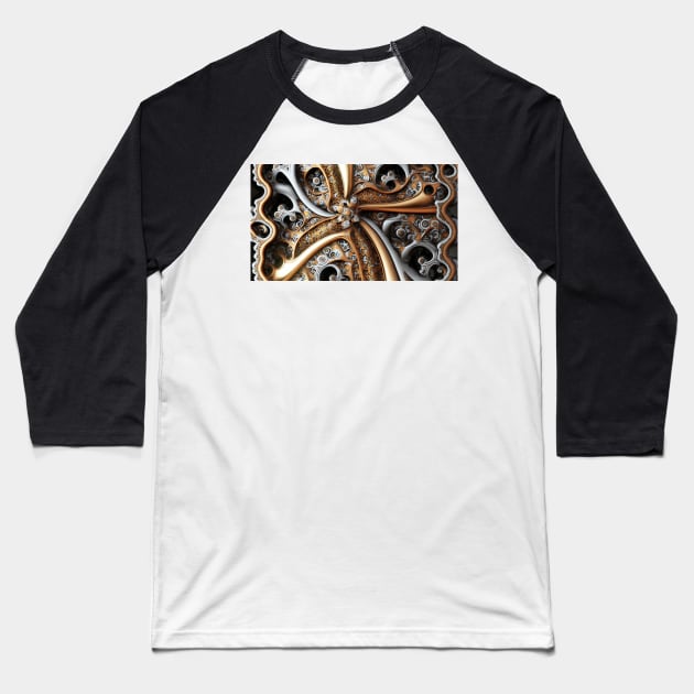 Artistic Enlightenment Classical Period Design Pattern Baseball T-Shirt by jrfii ANIMATION